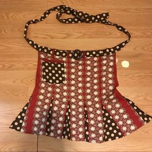 A brand new apron from Anthropologie with tags